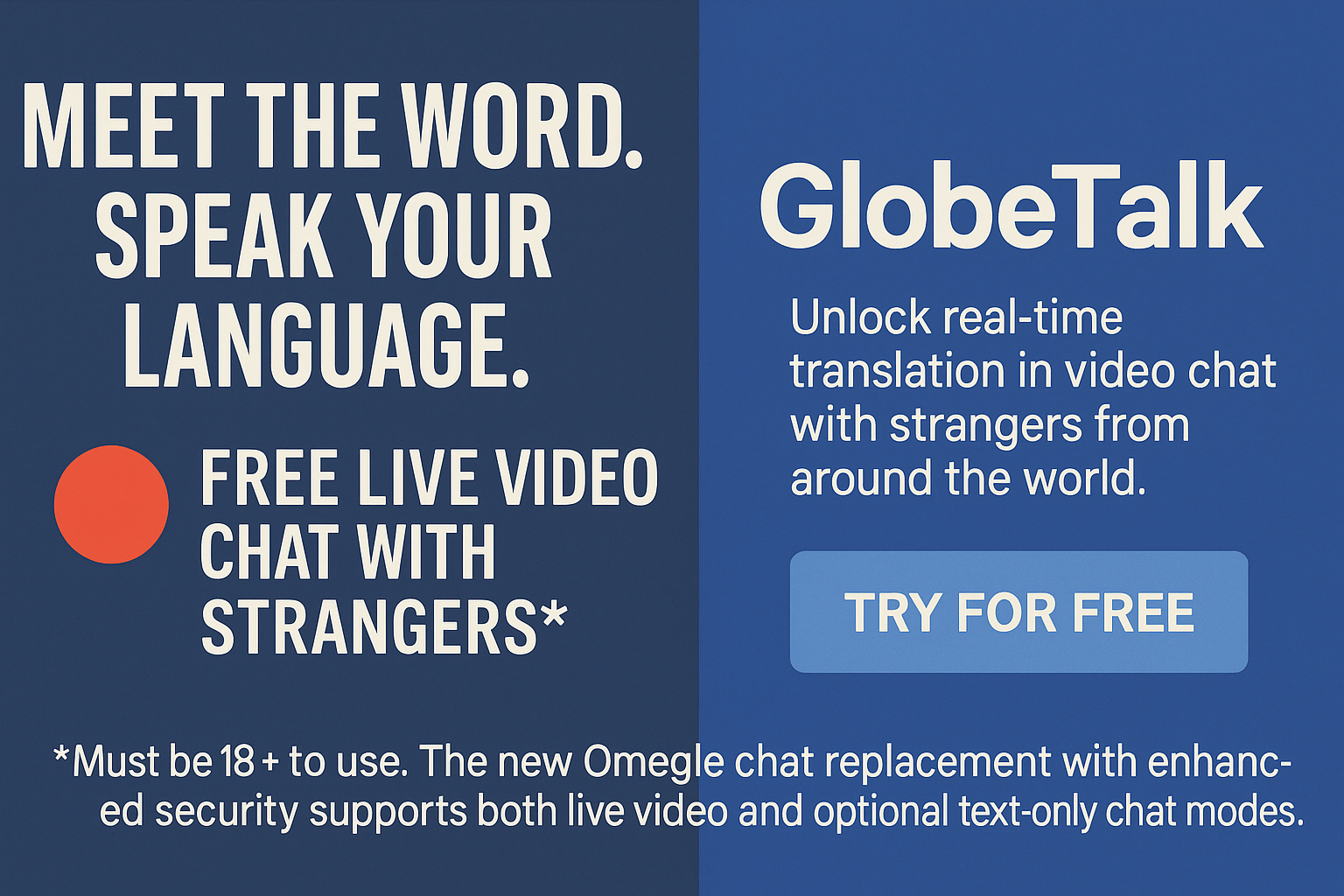 GlobeTalk Promo Banner